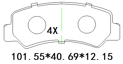 天博 SCP2748 刹车片 - TEMB TEMB SCP2748 Brake Pad 天博 SCP2748 刹车片 TEMB 刹车系统