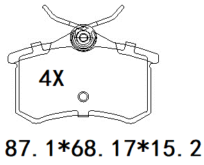 天博 SCP2749 刹车片 - TEMB TEMB SCP2749 Brake Pad 天博 SCP2749 刹车片 TEMB 刹车系统
