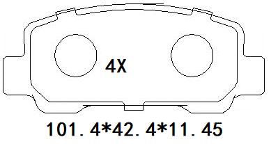 天博 SCP2786 刹车片 - TEMB TEMB SCP2786 Brake Pad 天博 SCP2786 刹车片 TEMB 刹车系统