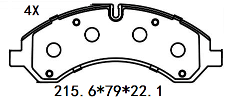 天博 SCP2822 刹车片 - TEMB TEMB SCP2822 Brake Pad 天博 SCP2822 刹车片 TEMB 刹车系统