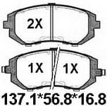 天博 SCP450 刹车片 - TEMB TEMB SCP450 Brake Pad 天博 SCP450 刹车片 TEMB 刹车系统