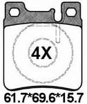 天博 SCP483 刹车片 - TEMB TEMB SCP483 Brake Pad 天博 SCP483 刹车片 TEMB 刹车系统