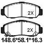 天博 SCP538A 刹车片 - TEMB TEMB SCP538A Brake Pad 天博 SCP538A 刹车片 TEMB 刹车系统