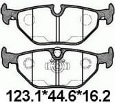 天博 SCP594 刹车片 - TEMB TEMB SCP594 Brake Pad 天博 SCP594 刹车片 TEMB 刹车系统