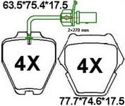 TEMB SCP620 Brake Pad