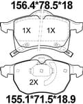 TEMB SCP919 Brake Pad - TEMB TEMB SCP919 Brake Pad TEMB Тормозная система