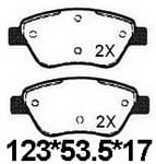 天博 SCP931A 刹车片 - TEMB TEMB SCP931A Brake Pad 天博 SCP931A 刹车片 TEMB 刹车系统
