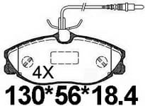 天博 SCP999 刹车片 - TEMB TEMB SCP999 Brake Pad 天博 SCP999 刹车片 TEMB 刹车系统